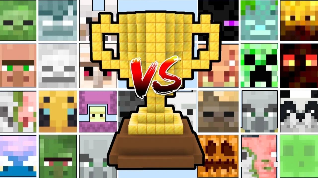 ТУРНИР MOB CUP в Minecraft — битва мобов!