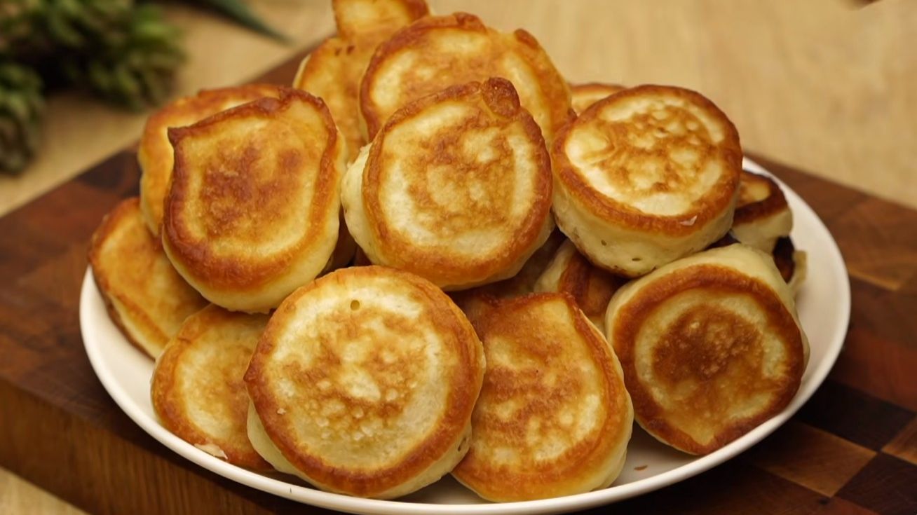 ПЫШНЫЕ ОЛАДЬИ - простые, нежные и вкусные домашние оладьи