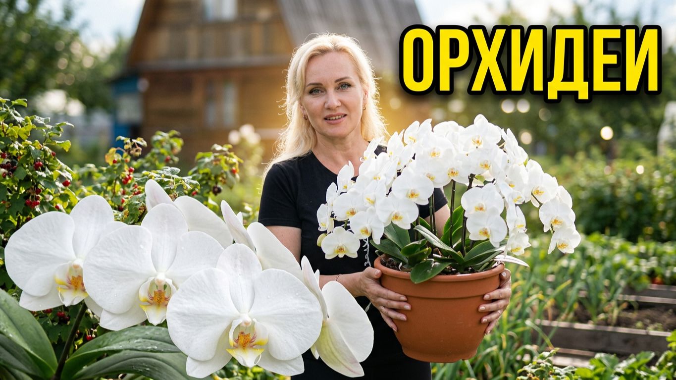 О цветении орхидей.