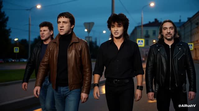 Нереальный квартет Цой, Хой, Высоцкий и Горшенёв спели «Ты с нами»