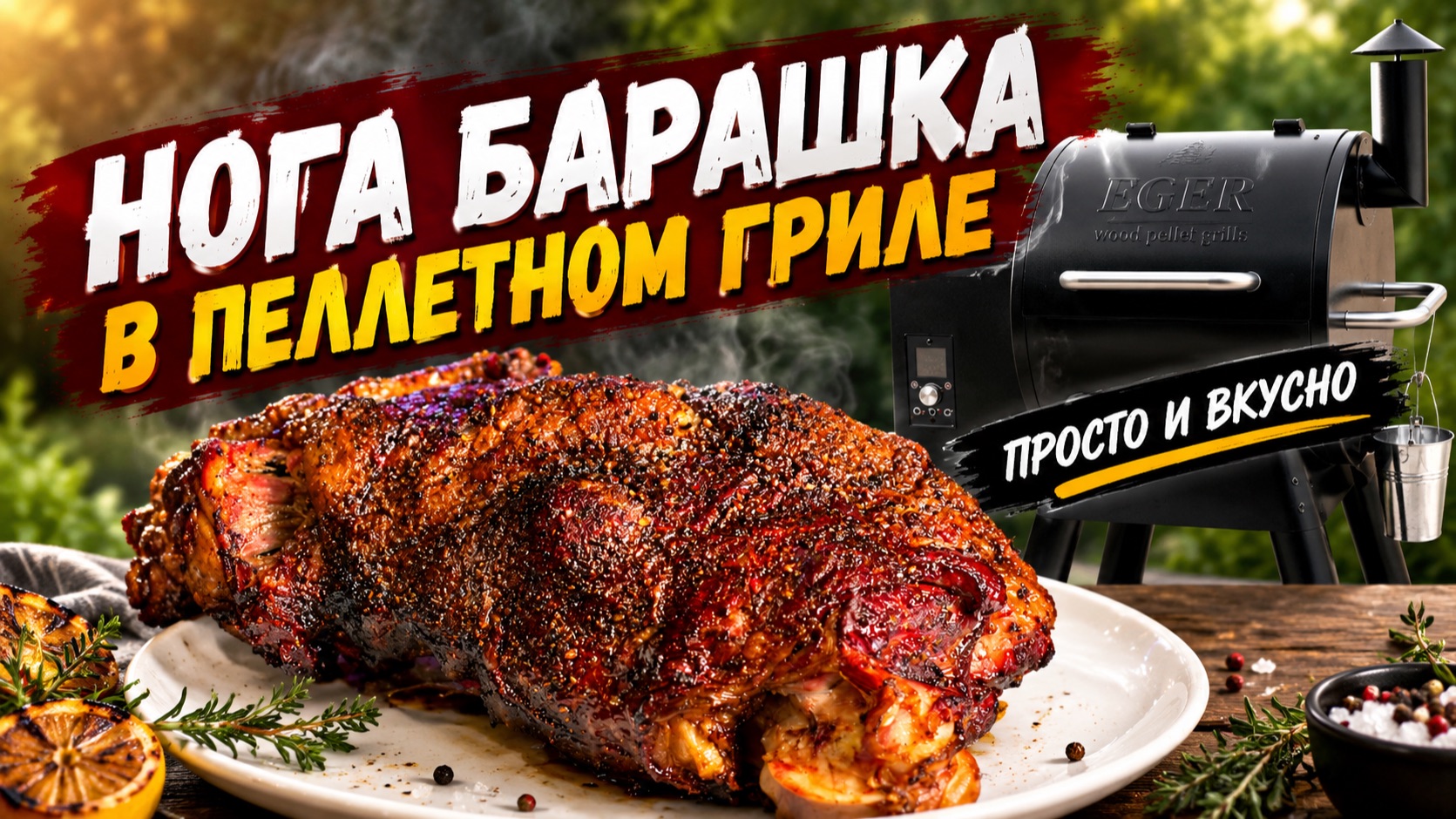 Секрет приготовления баранины в пеллетном гриле
