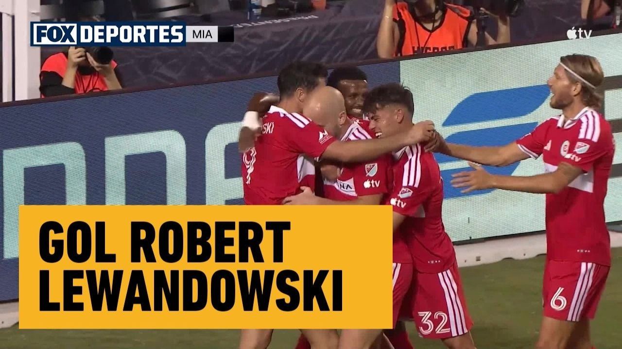 GOL Robert Lewandowski | Chicago Fire 1-0 Inter Miami | MLS 2026