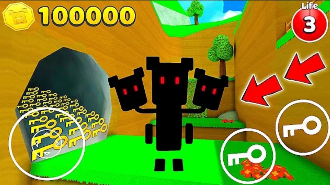 КЛЮЧИ ПО ENTITY!! /ПРОХОЖДЕНИЕ ИГРЫ SUPER BEAR ADVENTURE
