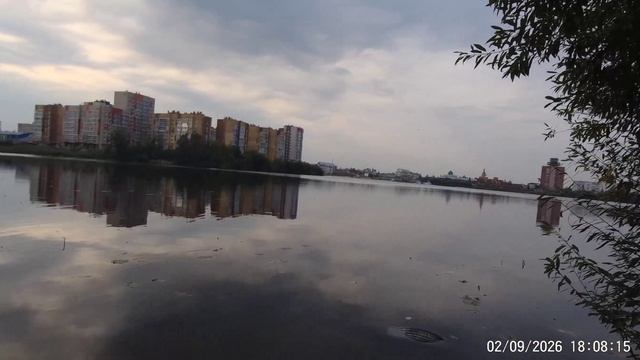 Спуск к Кокшаге в Йошкар-Ола сентябрь 2026