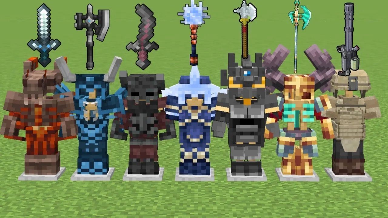 Какая модовая броня в Minecraft самая сильная?