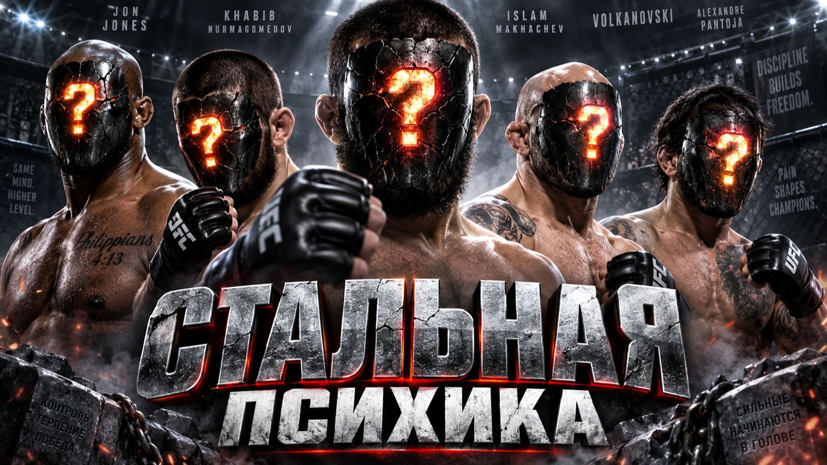 5 БОЙЦОВ UFC, КОТОРЫХ НЕВОЗМОЖНО СЛОМАТЬ