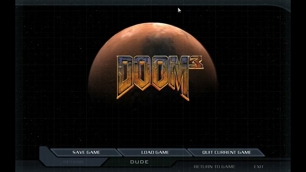 DOOM 3 DUDE (dhewm3) Remastered Gameplay