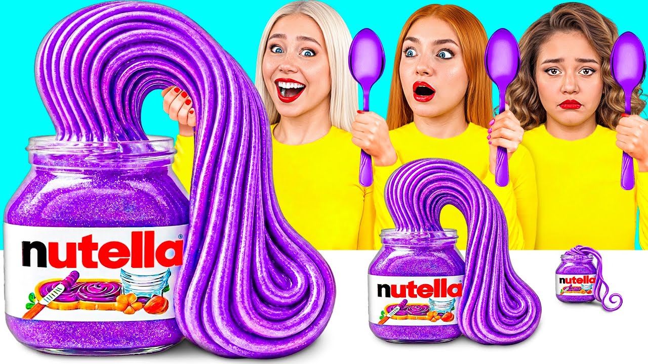 Big, Medium And Small Plate Challenge | Cool Creative Hacks By TeenDO Challenge