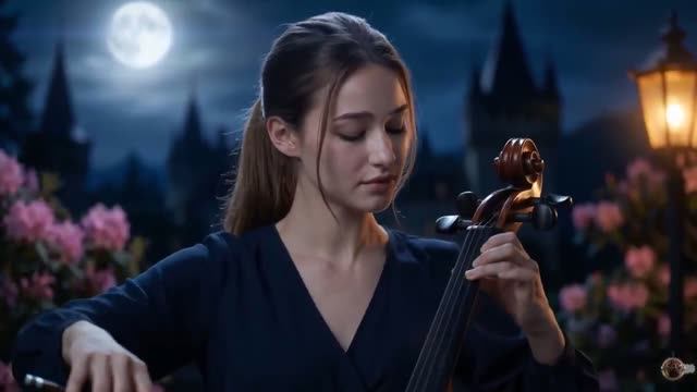 🎻🎹 Виолончель, скрипка и фортепиано тихой ночью - Нежная музыка для глубокого сна