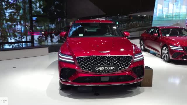 Genesis GV80 Coupe 2027 - Визуальный осмотр автомобиля .