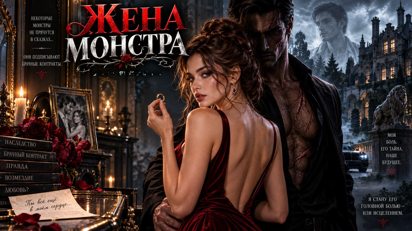 ЖЕНА МОНСТРА 🌷 АУДИОКНИГА ПОЛНОСТЬЮ🌷 ЛЮБОВНЫЕ РОМАНЫ