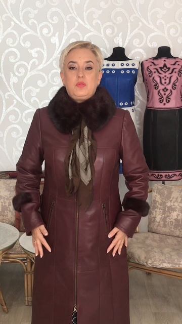 🍒 Идея на Миллион! Перешив кожаного плаща. #иринаберзина #кожа
