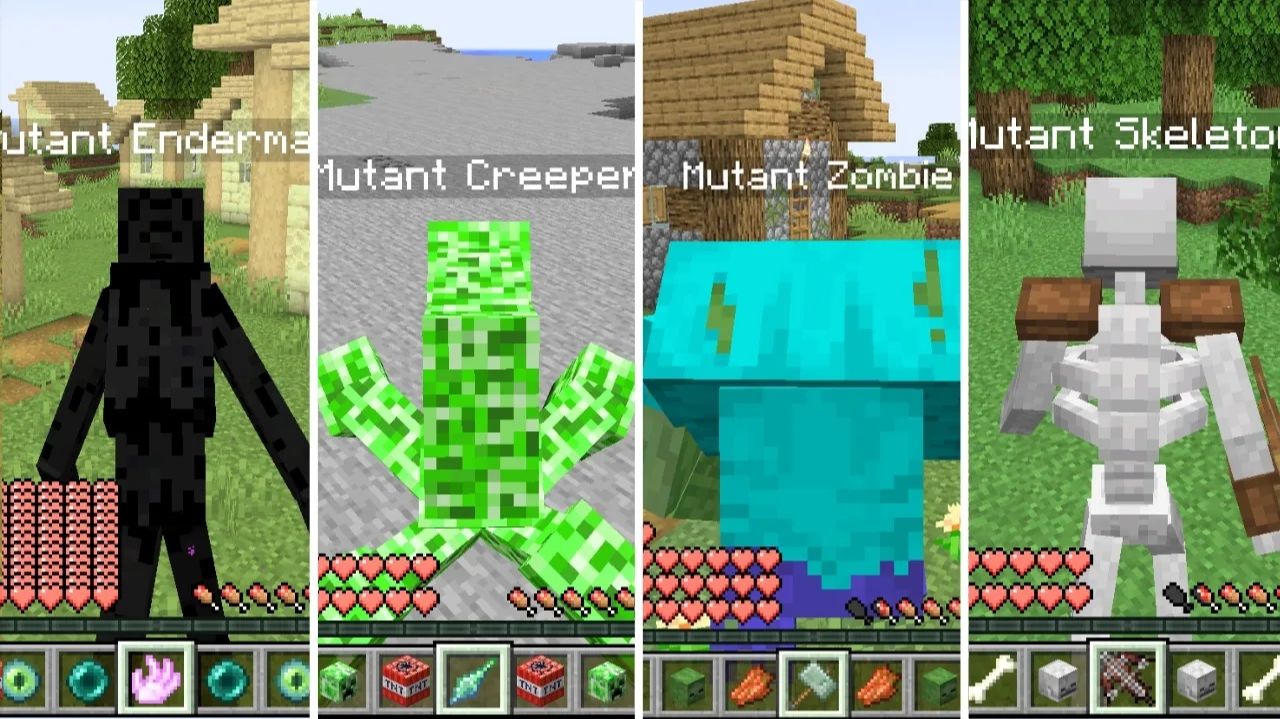 Какой мутант в Minecraft сильнее?