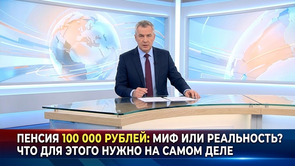Пенсия 100 тысяч рублей: какая зарплата нужна для такой пенсии и что сказала Бессараб