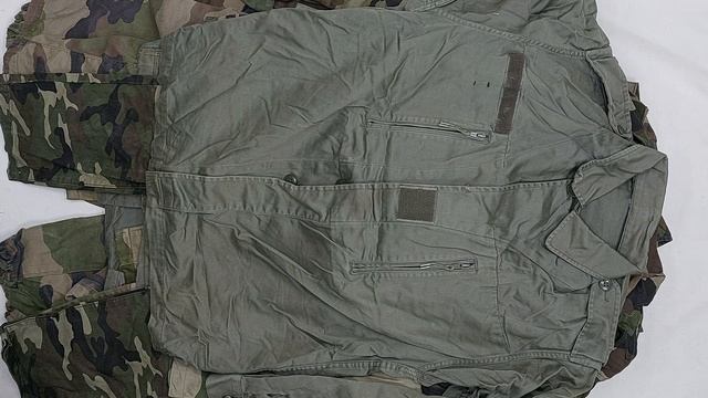 Военная одежда Франция  секонд оптом 12 пак