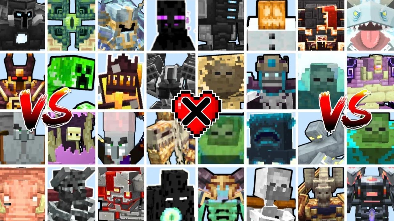 Турнир мобов в Minecraft — но они не могут лечиться!