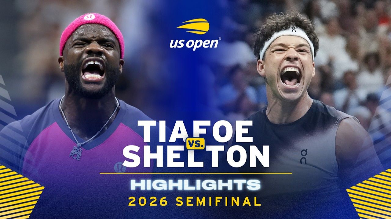 12.09.26 | Хайлайты | Фрэнсис Тиафо Vs Бена Шелтона | Мужчины | Полуфинал | US Open 2026