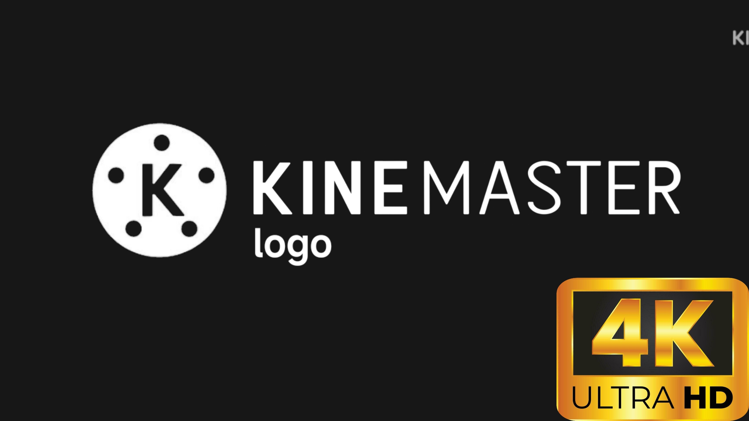 KineMaster Logo 4k