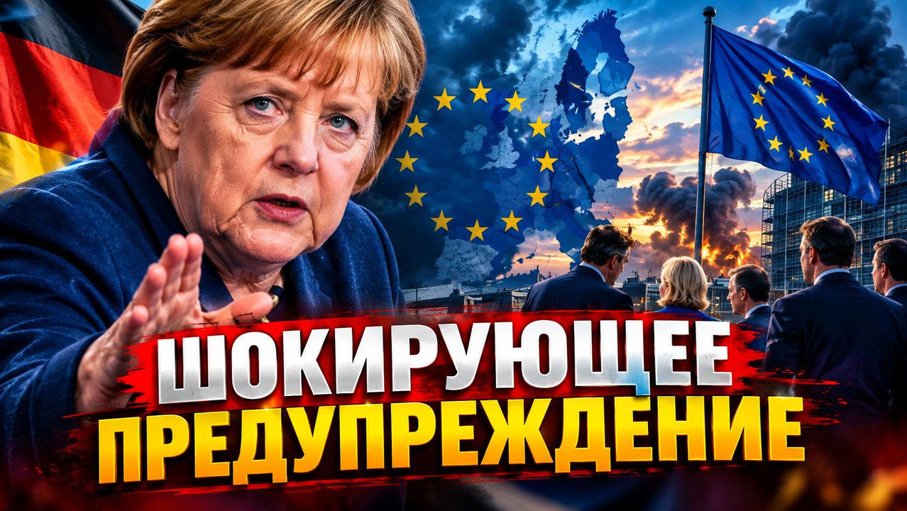 Меркель делает шокирующее предупреждение для Европы