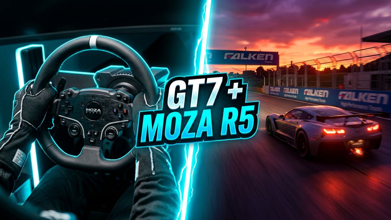 PS4 PRO - Moza R5 - Gran Turismo 7 - Гонки - карьера 0102 Brook Raslution 2