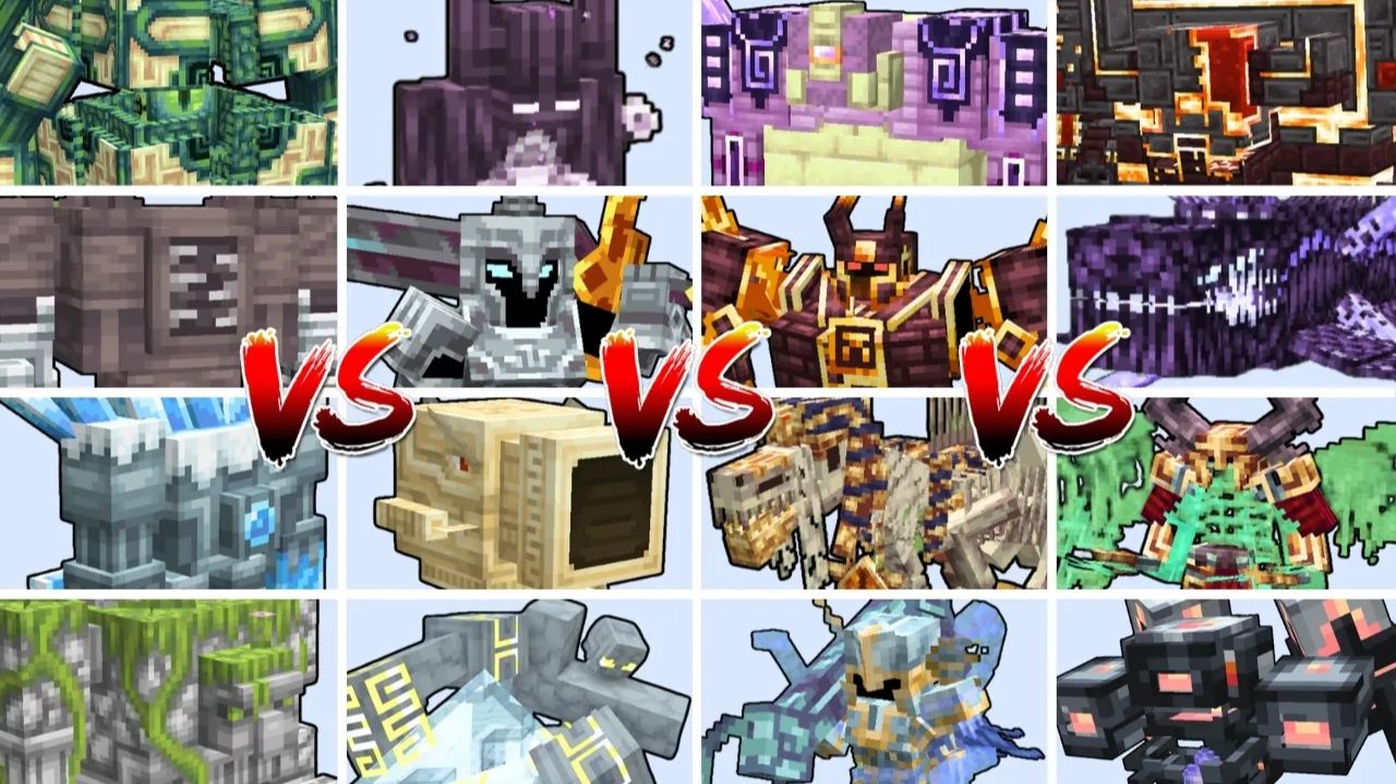 Мобы L_Ender’s Cataclysm VS Легендарные монстры — турнир Minecraft!