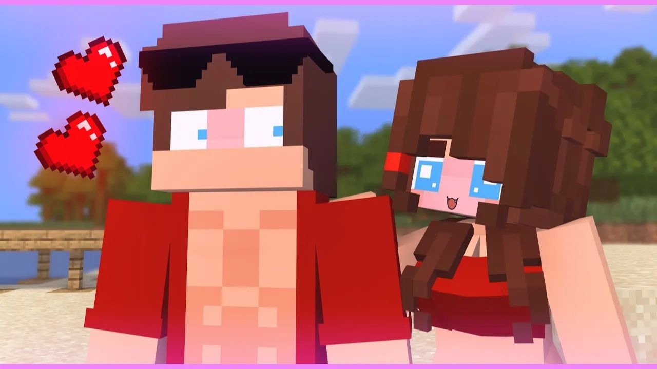 Микей влюбилась в сестру JJ! Minecraft-анимация