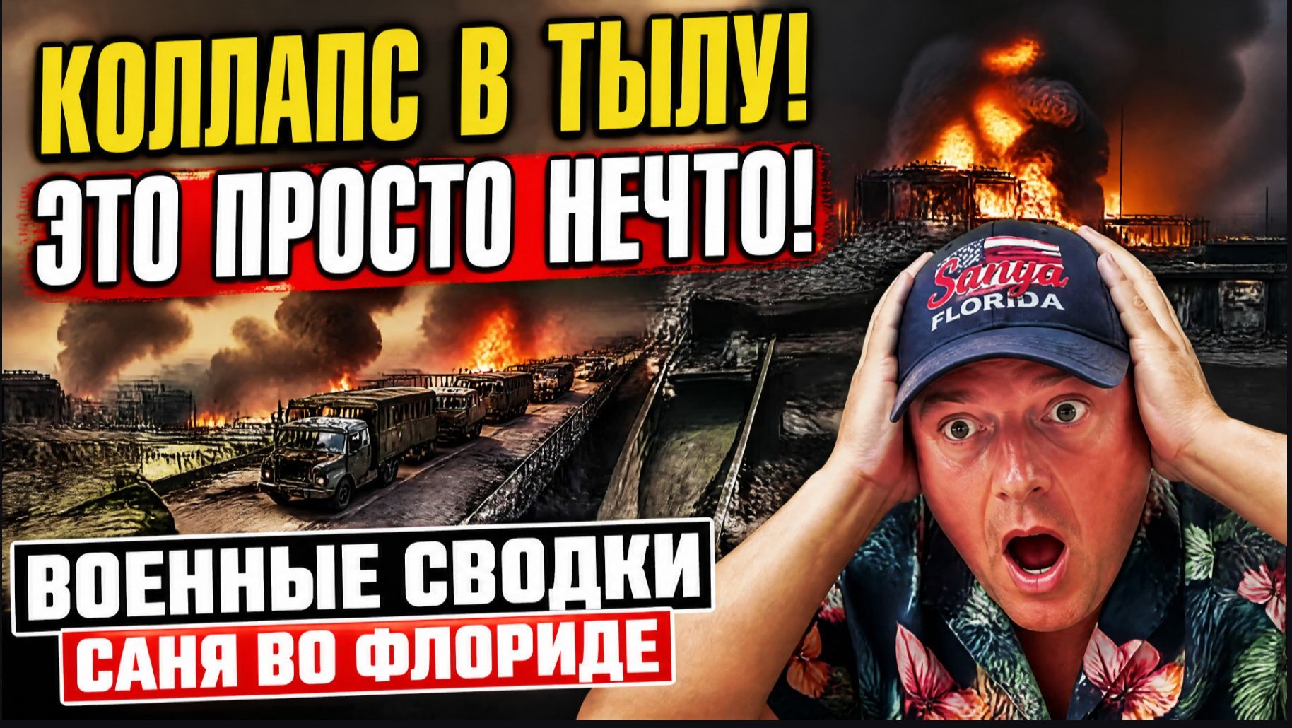 Коллапс в Тылу! Это Просто Нечто! Военные Сводки Саня во Флориде