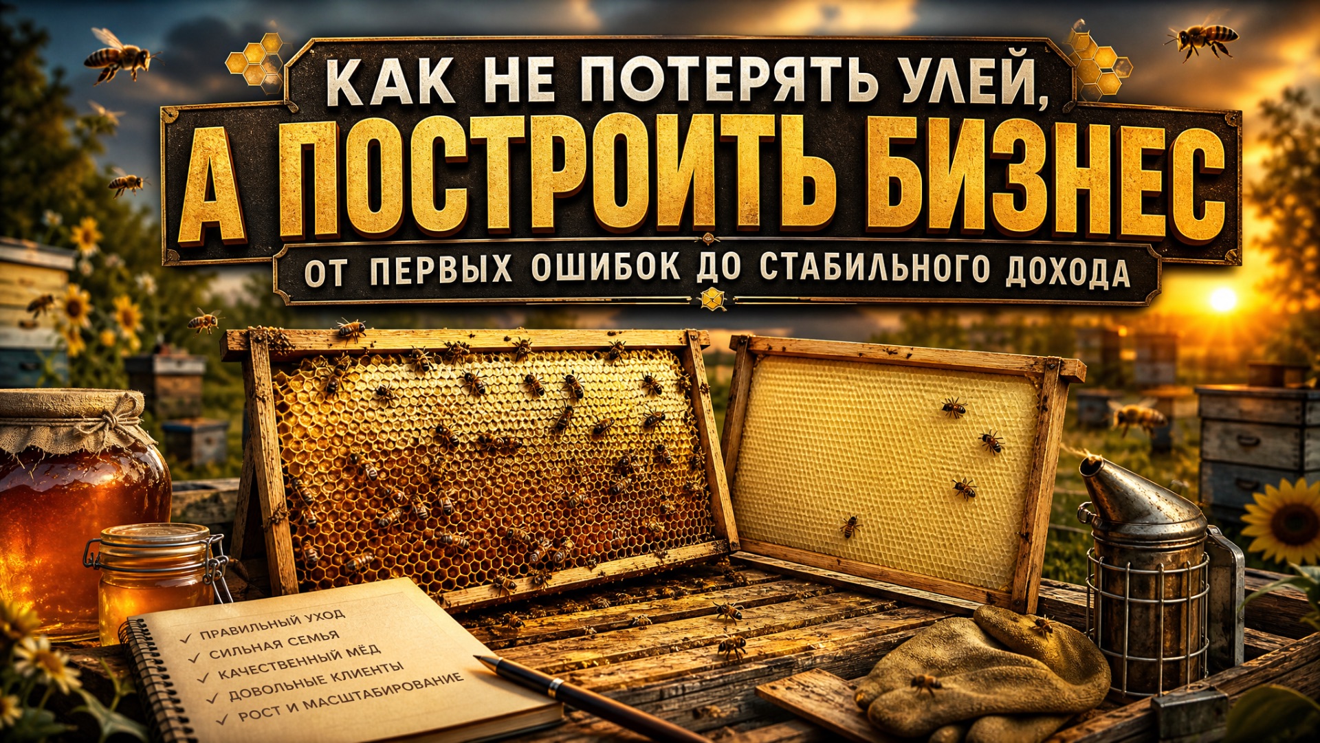 Ошибка из-за которой пчеловоды до сих пор теряют мед каждый сезон