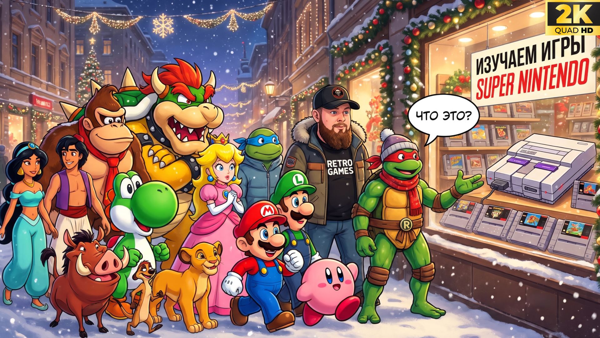 Изучаем игры Super Nintendo►Retro Games