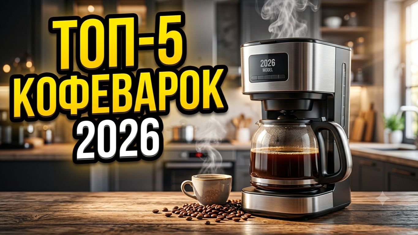ТОП-5 кофеварок 2026 года