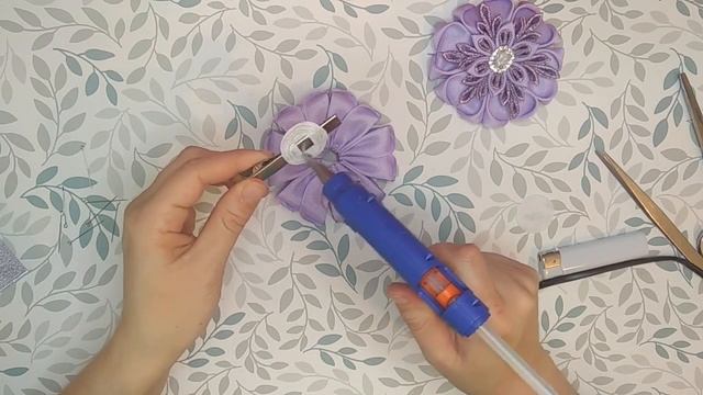 Бантики из репсовой ленты 4 см.