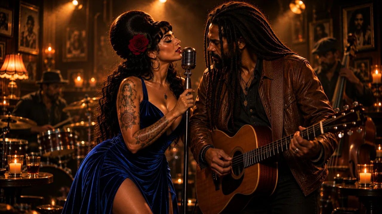 Amy Winehouse & Damian Marley Style 🌙 Deep Reggae Soul That Hits Different