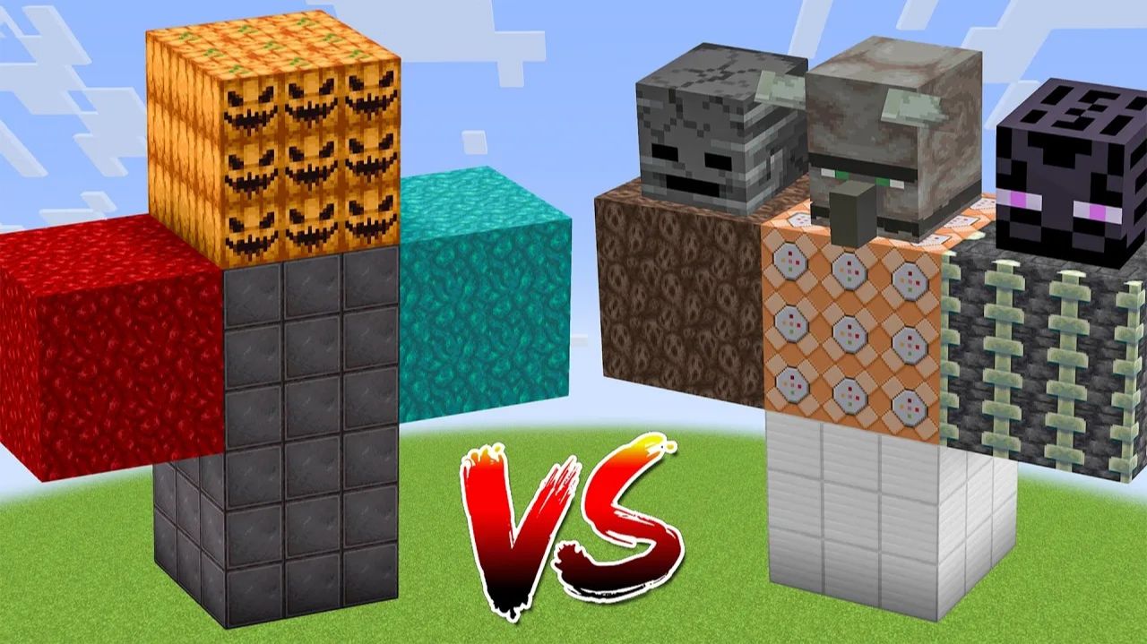 АЛЬФА-МУТАНТ НИЖЕРОДИТОВЫЙ Голем VS все боссы Minecraft — битва мобов