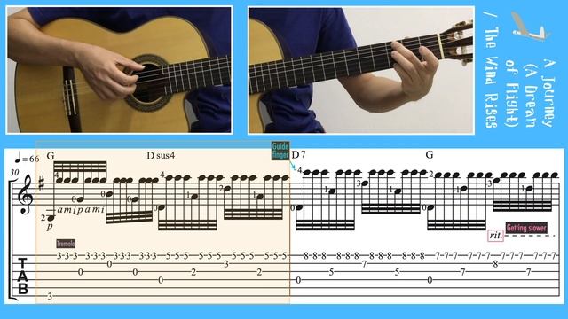 МУЗЫКА ИЗ МУЛЬТФИЛЬМОВ на Гитаре | Унесённые Призраками, Ходячий Замок, Дисней | GuitarMe School