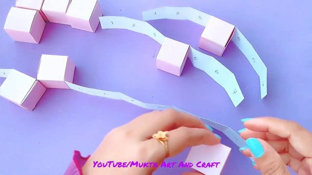 Бесконечный куб антистресс (вирусные антистресс игрушки TikTok) - Бумажный куб-трансформер своими ру