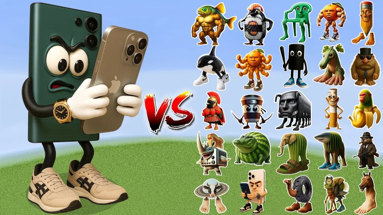 Samsung VS ALL ITALIAN BRAINROT — Minecraft Mob Battle