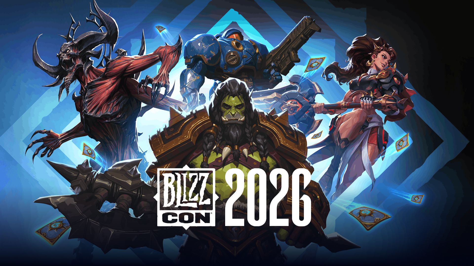 BlizzCon 202 Opening Ceremony - запись трансляции церемонии открытия со всеми анонсами новых игр