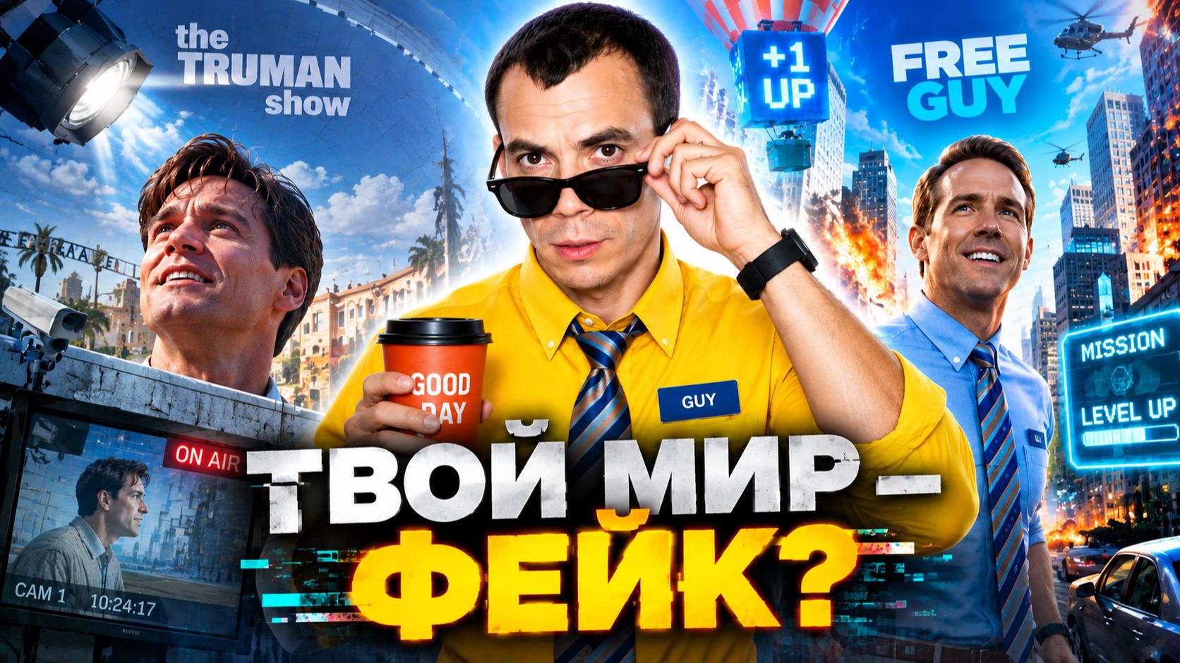 ЖИЗНЬ — ОБМАН | ШОУ ТРУМАНА + ГЛАВНЫЙ ГЕРОЙ