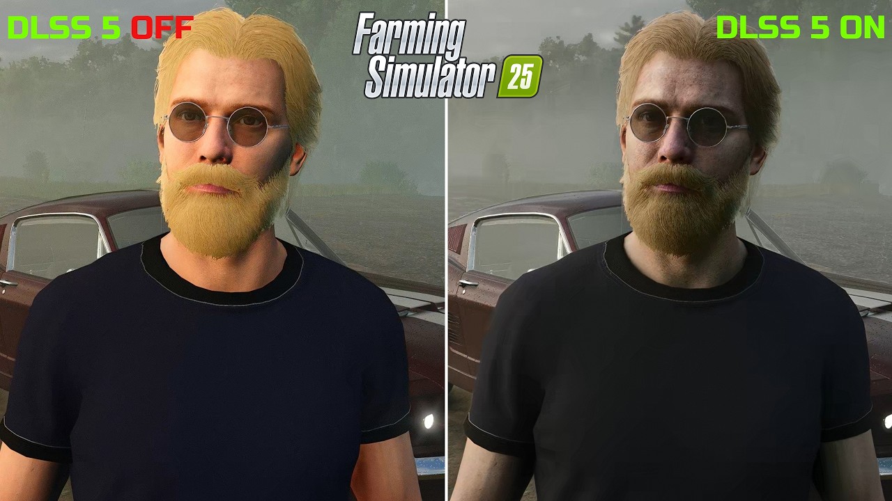 Теперь это КИНО Farming Simulator 25 и DLSS 5
