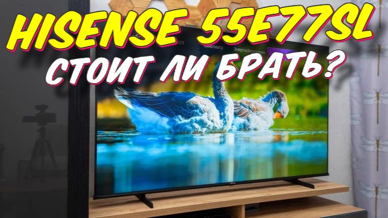Телевизор Hisense 55E77SL СТОИТ ЛИ БРАТЬ