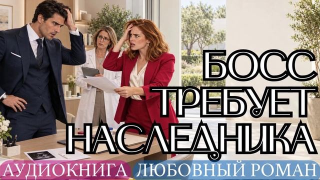 АУДИОКНИГА ЛЮБОВНЫЙ РОМАН: БОСС ТРЕБУЕТ НАСЛЕДНИКА СЛУШАТЬ