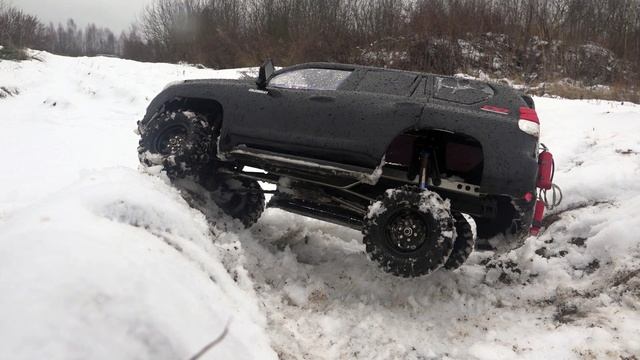 Буханка против Прадо и LR, Rc Cars Offroad 4x4