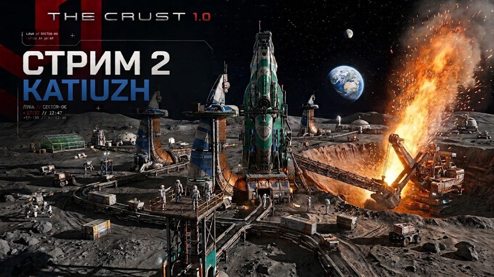 Выжить! | The Crust 1.0 | Стрим 2