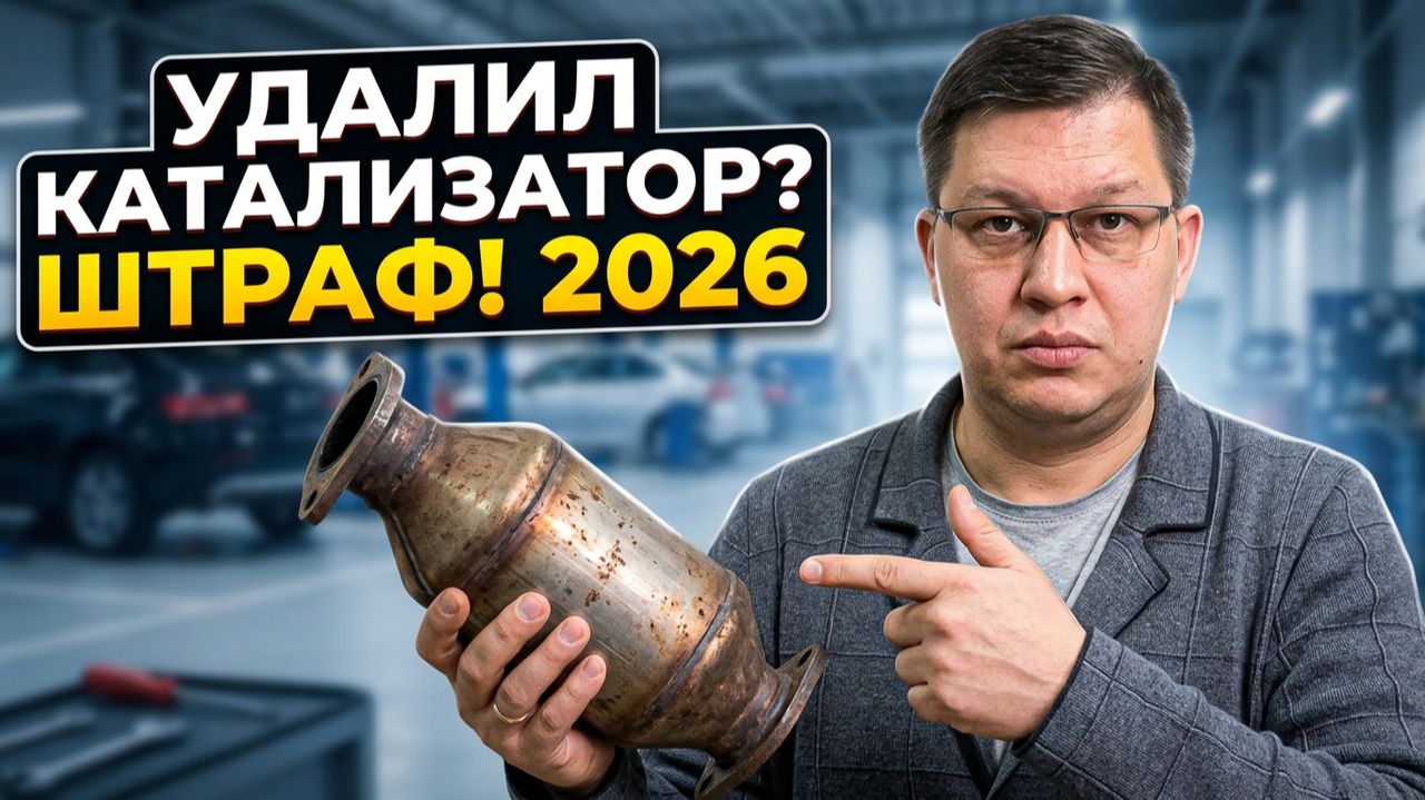 Что грозит за удаление катализатора в 2026 году?
