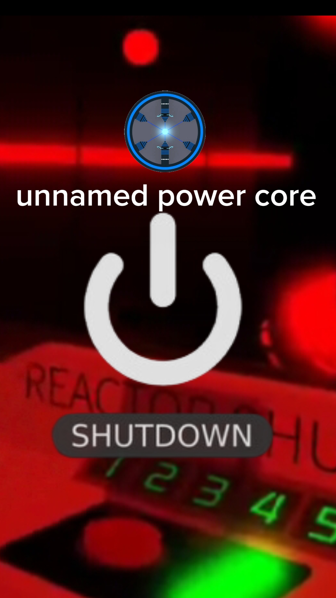 Unnamed Power Core Shutdown
