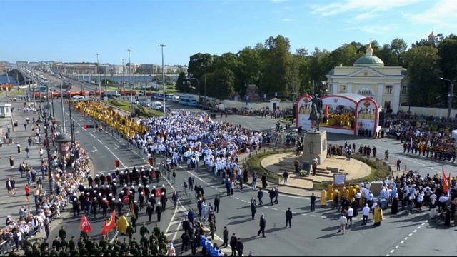Частица мундира св. Государя. Свидетельство участницы Кр. хода 12 сентября 2026. Санкт-Петербург
