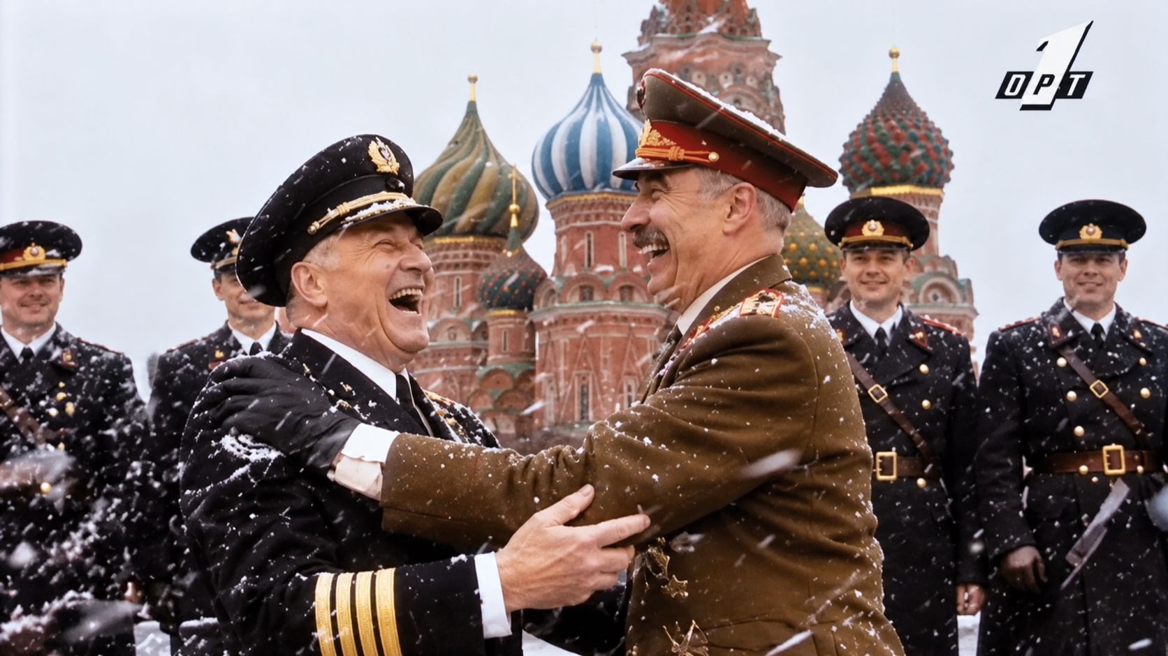 Полицейская академия 7: Миссия в Москве, ТВ трейлер, ОРТ, 1996