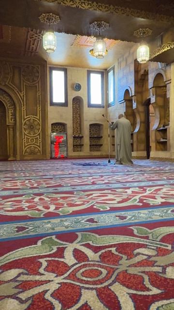 Азан в мечети «Аль-Сахаба» в Шарм Эль Шейхе