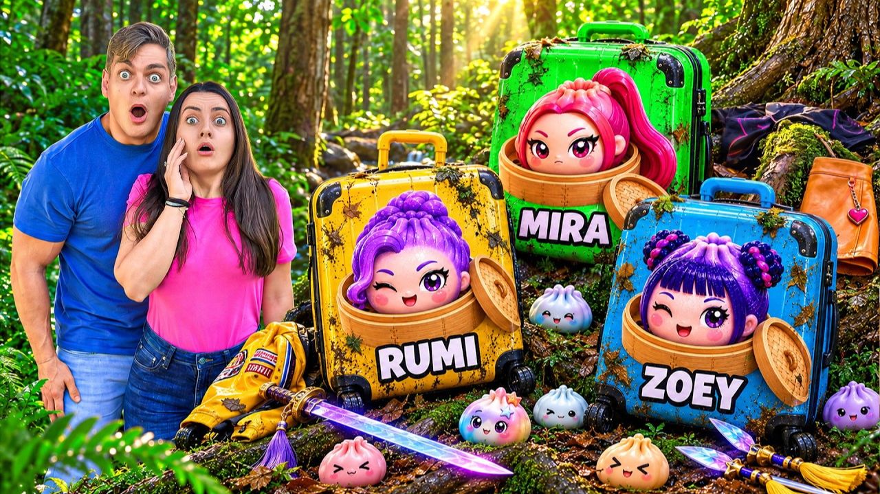 НЕ ОТКРЫВАЙ ЧЕМОДАНЫ SQUISHY DUMPLING RUMI ИЗ KPOP DEMON HUNTERS!