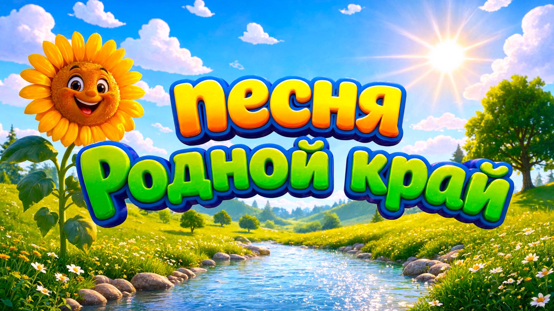 "Родной край"— Добрая песня о Родине, о родном крае